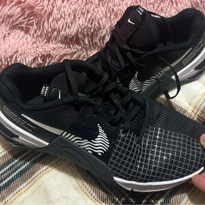 Nike Black and White Athletic Shoes